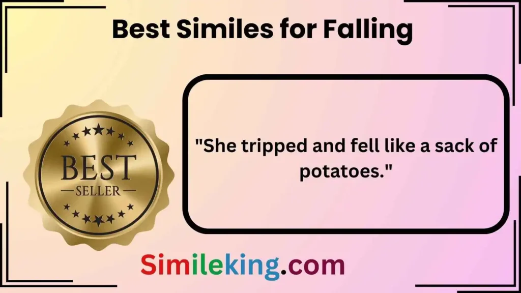 Best Similes for Falling