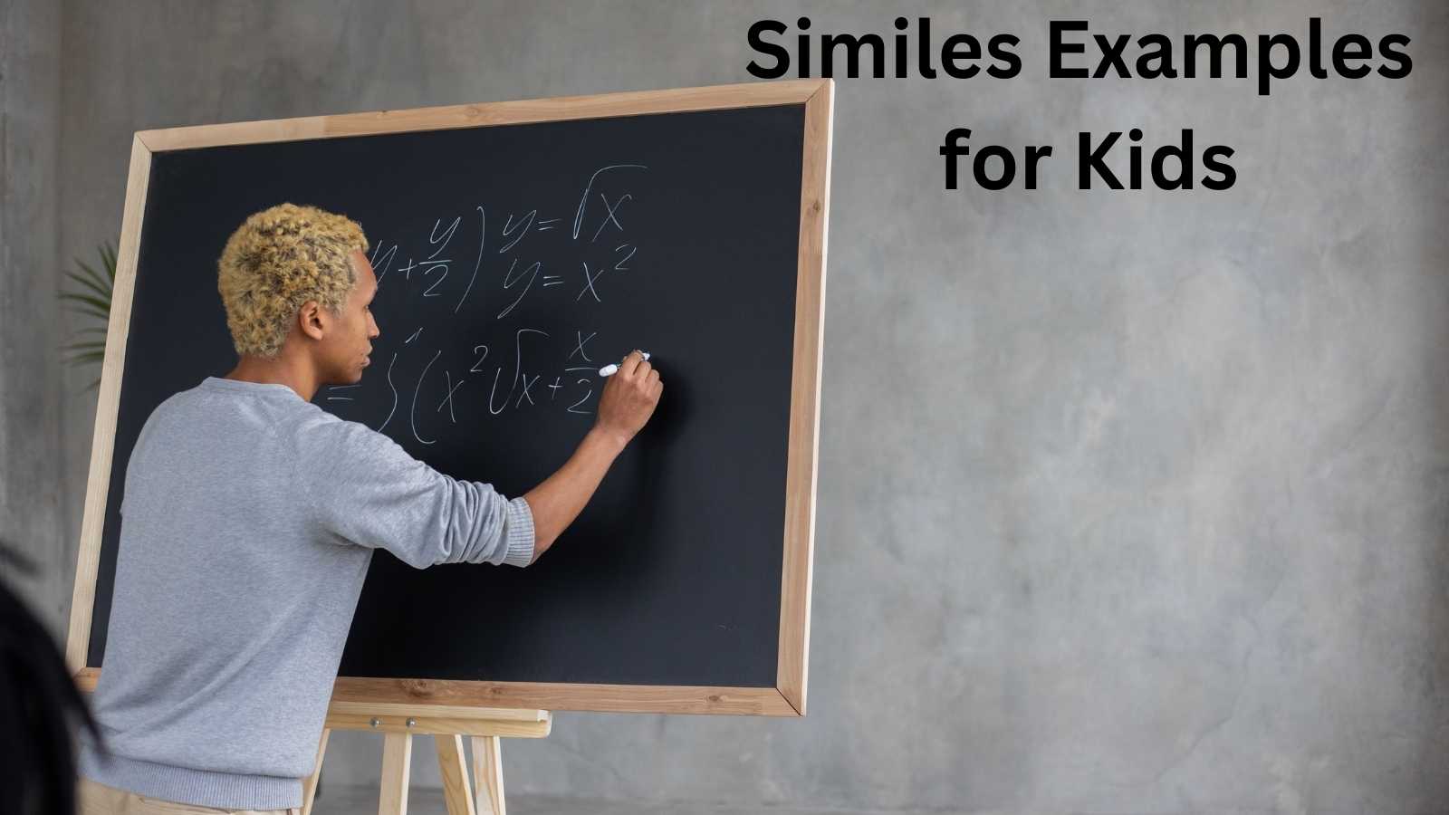Similes Examples for Kids