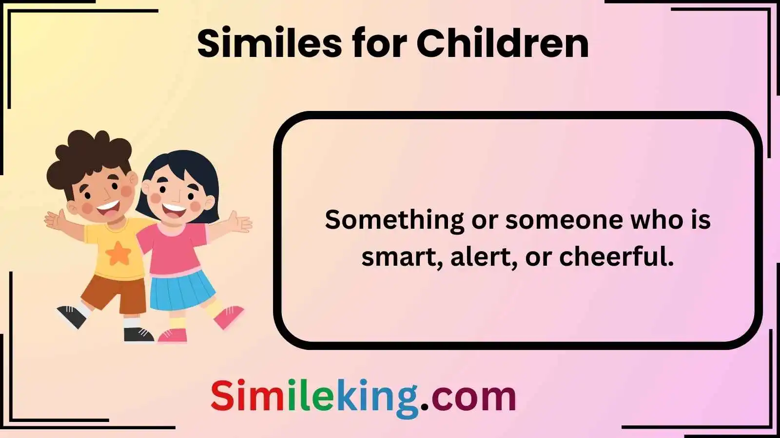 Best Similes for Children