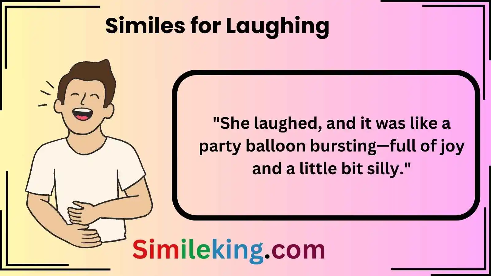Similes for Laughing