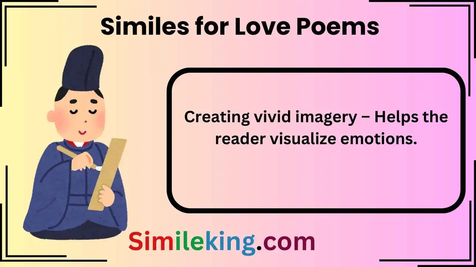 Similes for Love Poems