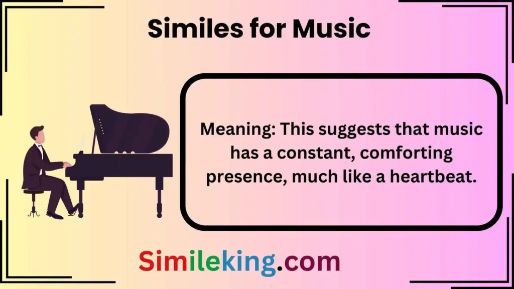 Similes for Music