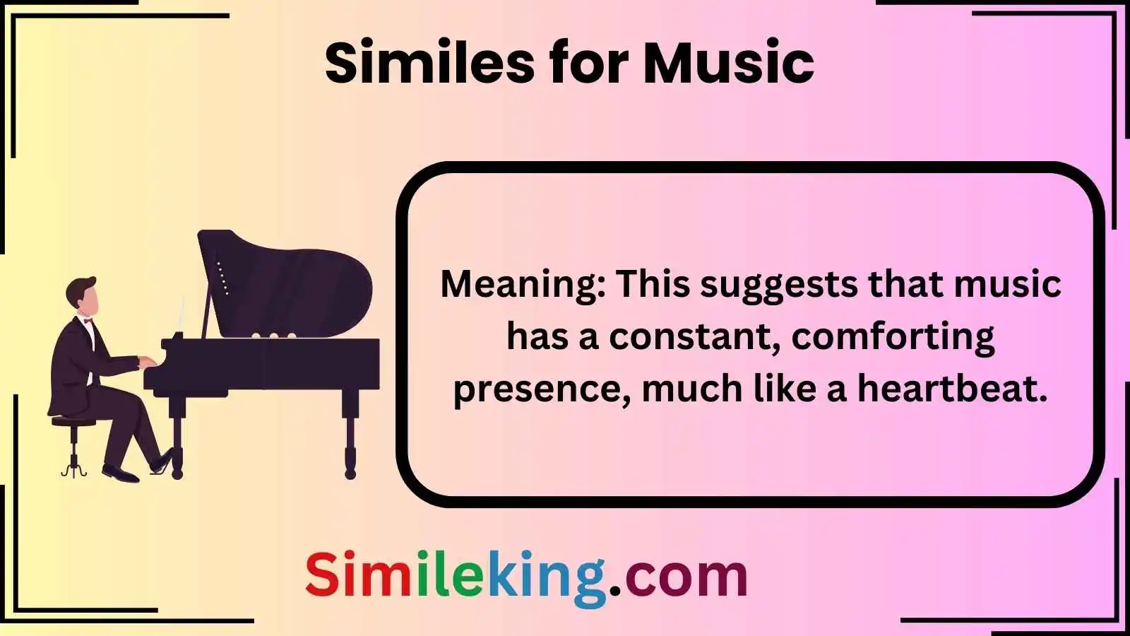 Similes for Music