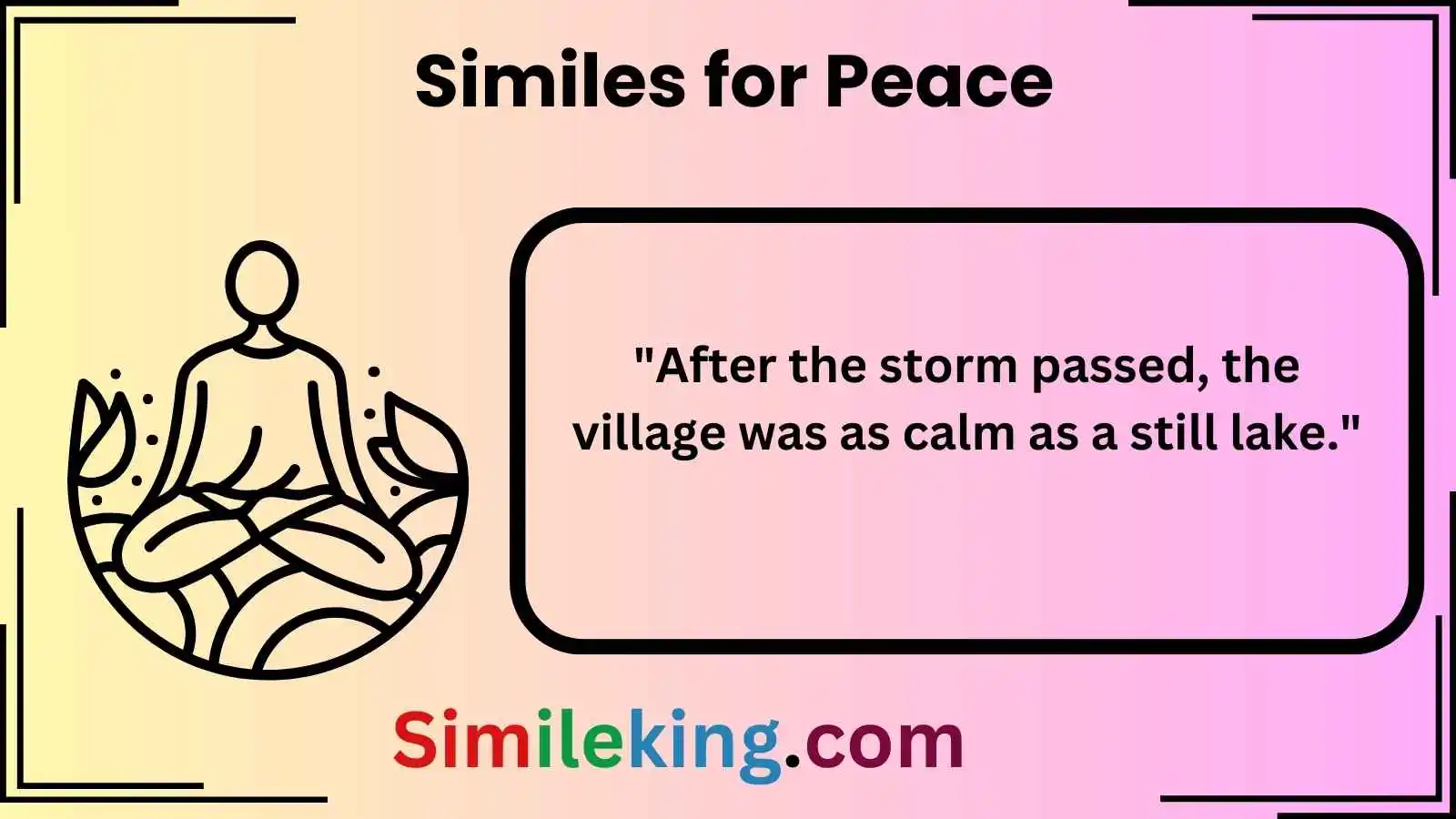 Similes for Peace