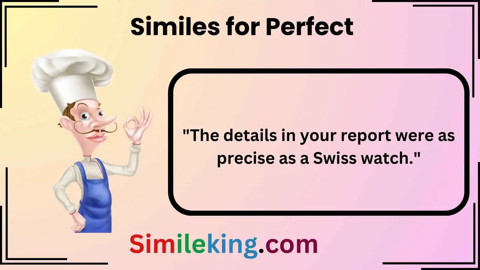 Similes for Perfect: 25 Stunning Comparisons