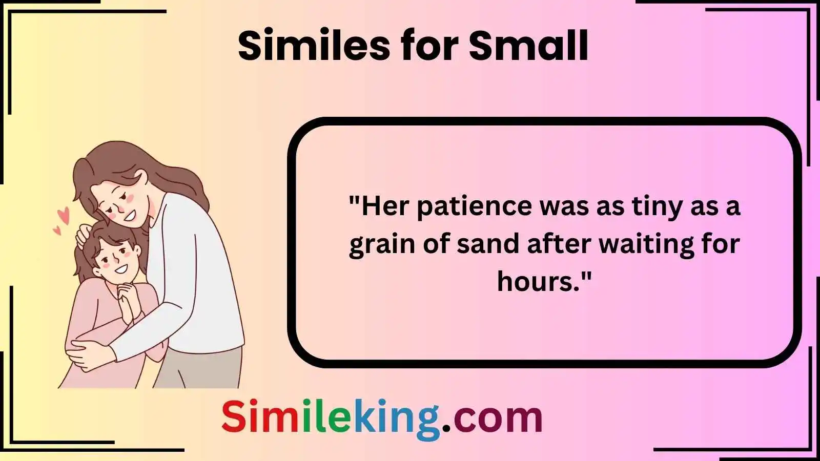 Best Similes for Small