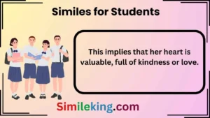 Read more about the article 50+ Similes for Students to Use in Writing<div class="last-updated" style="font-size:14px; font-weight:bold; color:#444; background:#f5f5f5; padding:10px; border-radius:5px; margin-top:10px; margin-bottom:20px;">
                 Last updated: April 30, 2025 at 7:26 am by Charles
            </div>