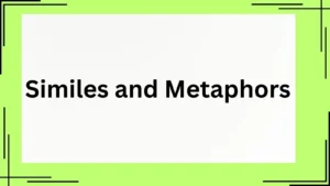 Read more about the article Fun with Figures of Speech: Similes and Metaphors