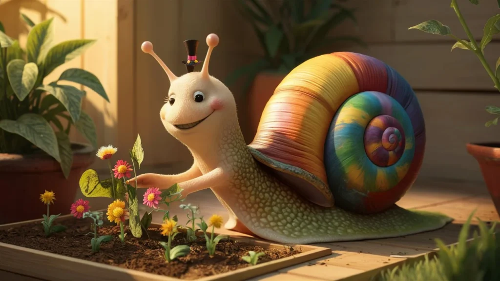 As slow as a snail
