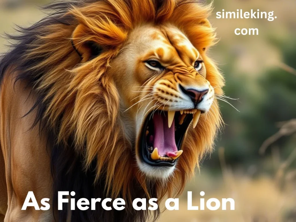 As Fierce as a Lion