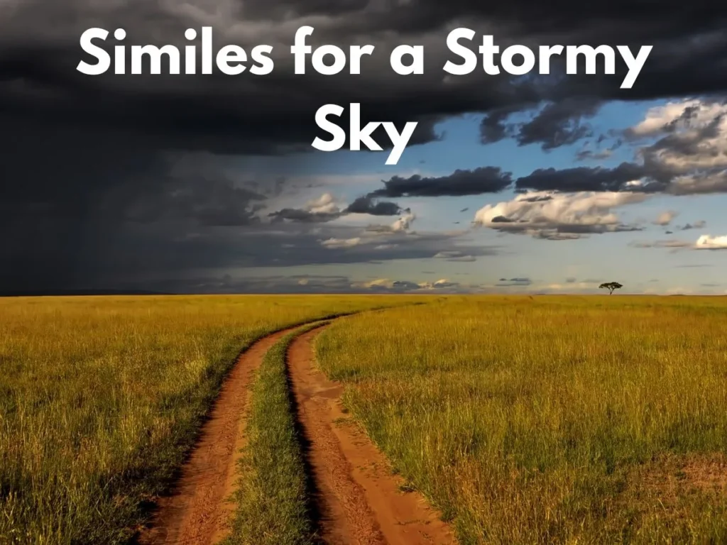 Similes for a Stormy Sky