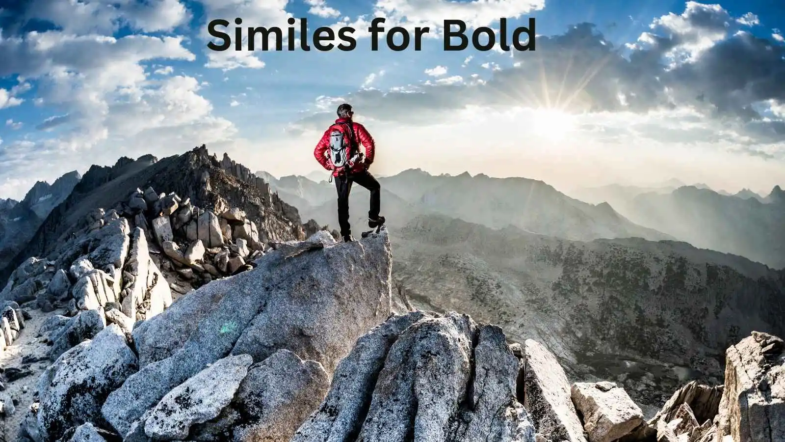 Read more about the article 15+ Similes for Bold: Expressing Confidence in Different Contexts