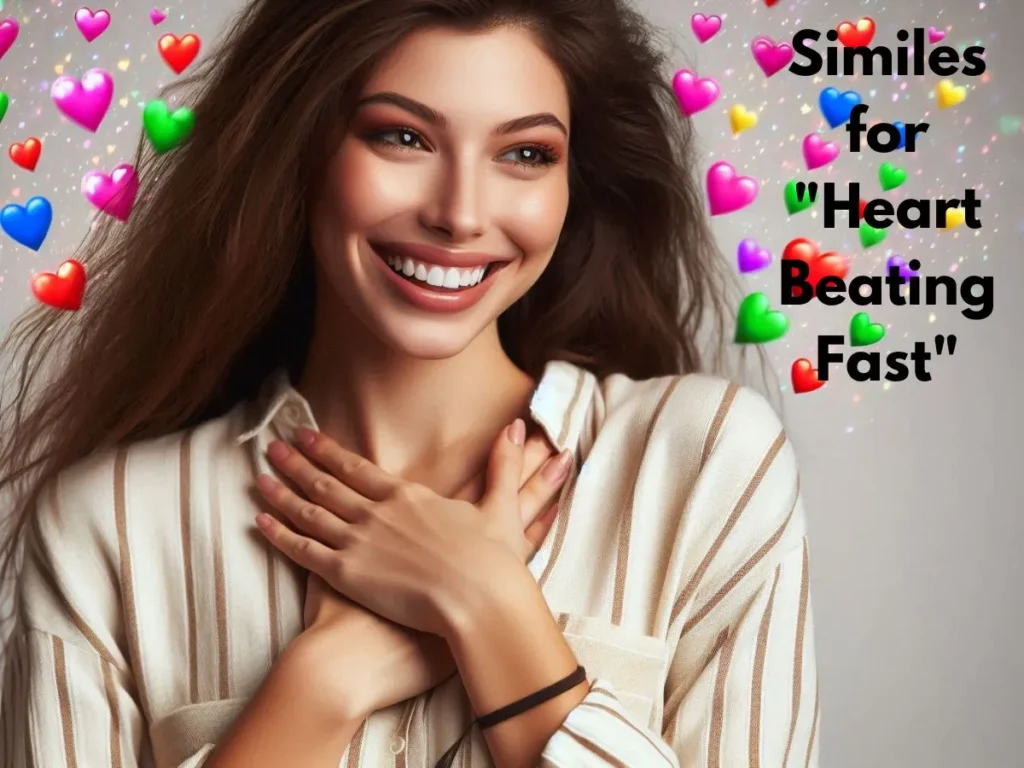 Similes for "Heart Beating Fast"