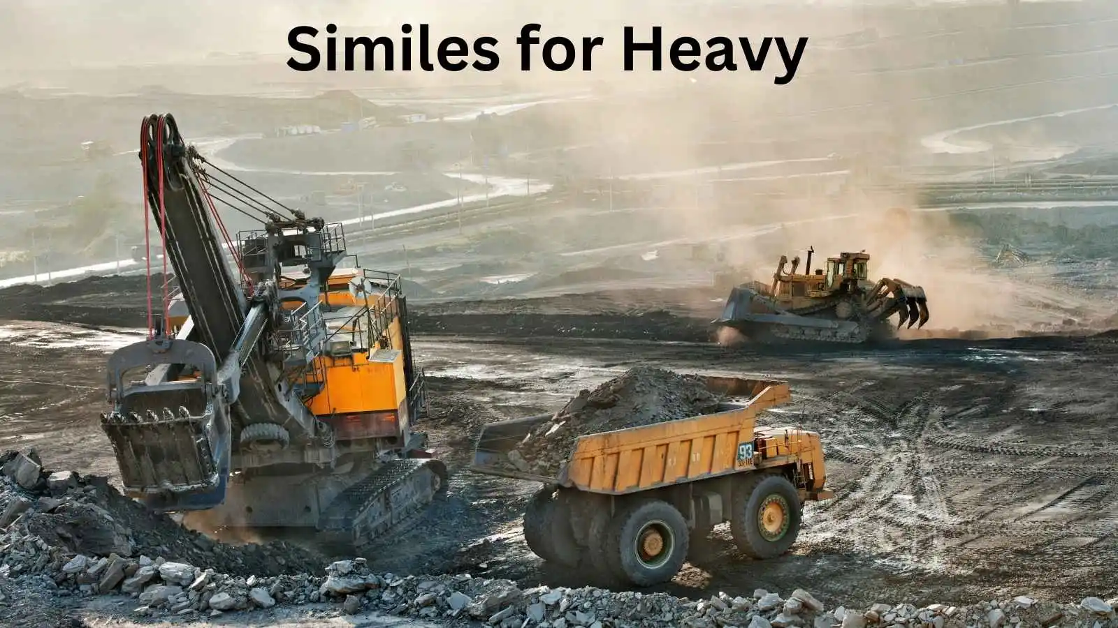 Similes for Heavy
