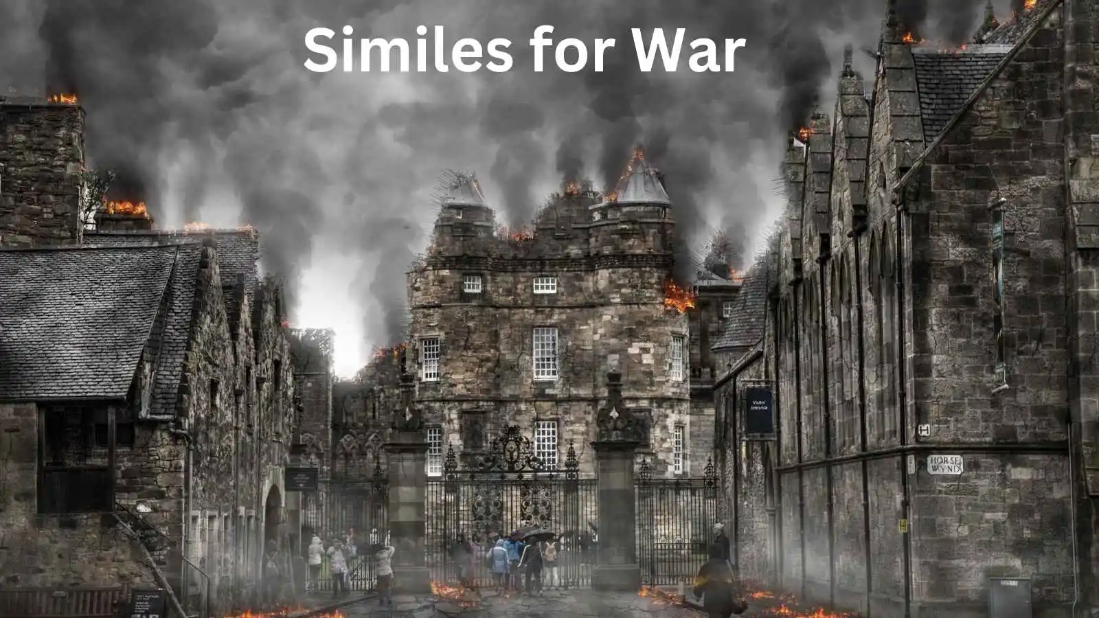 Similes for War