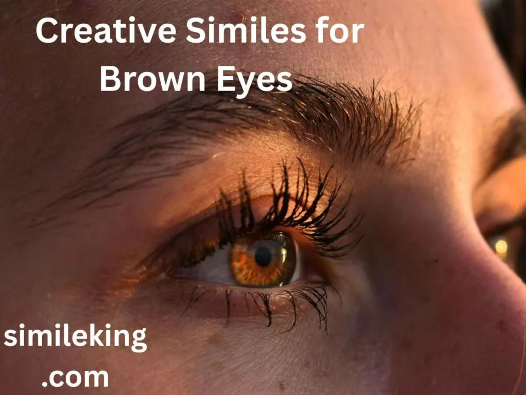Creative Similes for Brown Eyes