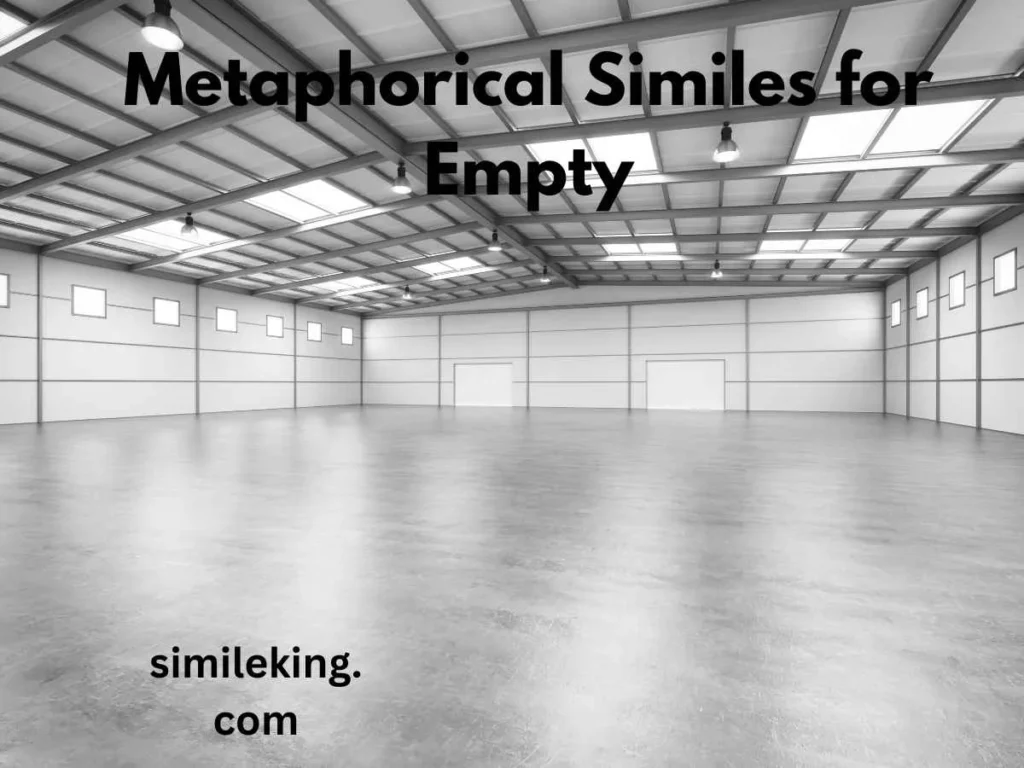 Metaphorical Similes for Empty
