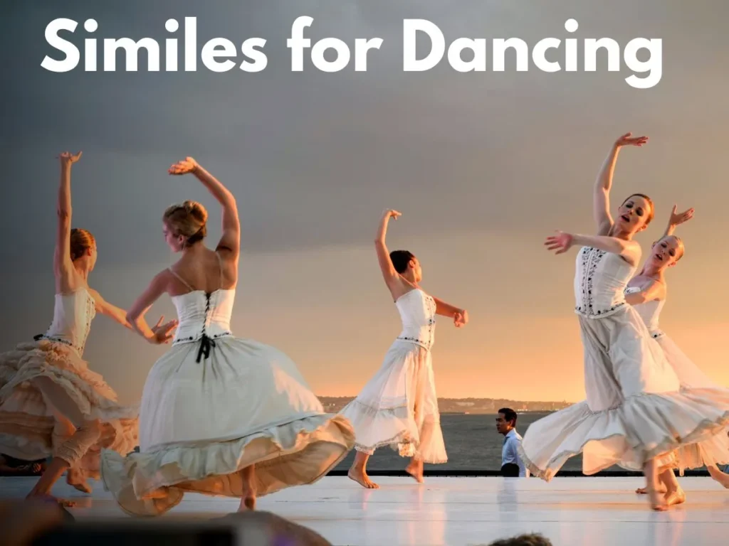 Similes for Dancing