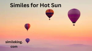 Read more about the article 15+ Similes for Hot Sun