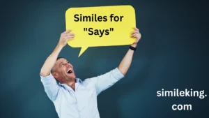 Read more about the article 20+ Similes for “Says”: Polite, Professional, and Casual Alternatives<div class="last-updated" style="font-size:14px; font-weight:bold; color:#444; background:#f5f5f5; padding:10px; border-radius:5px; margin-top:10px; margin-bottom:20px;">
                 Last updated: May 22, 2025 at 3:52 pm by Charles
            </div>