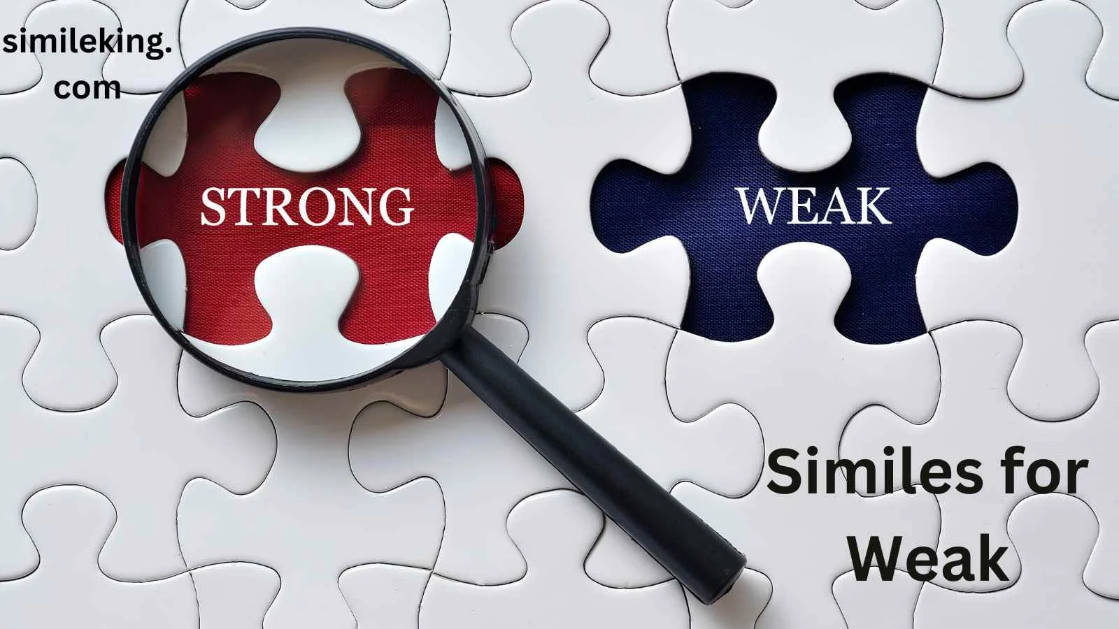 Similes for Weak