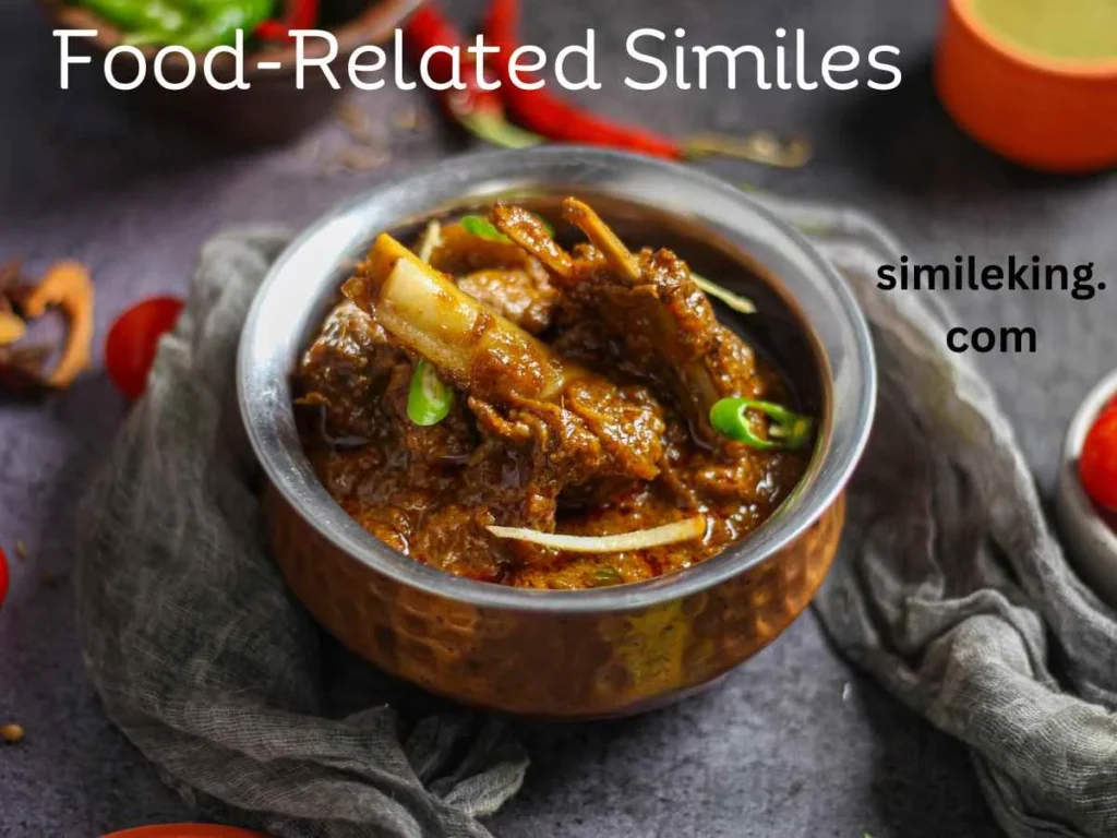 Food-Related Similes