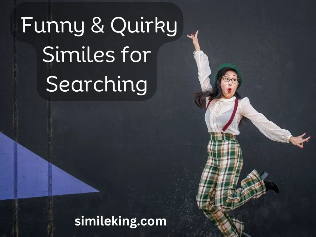  Funny & Quirky Similes for Searching