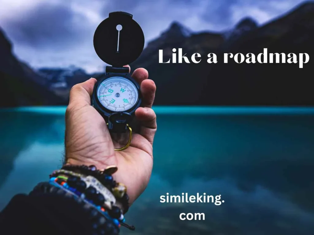 Like a roadmap