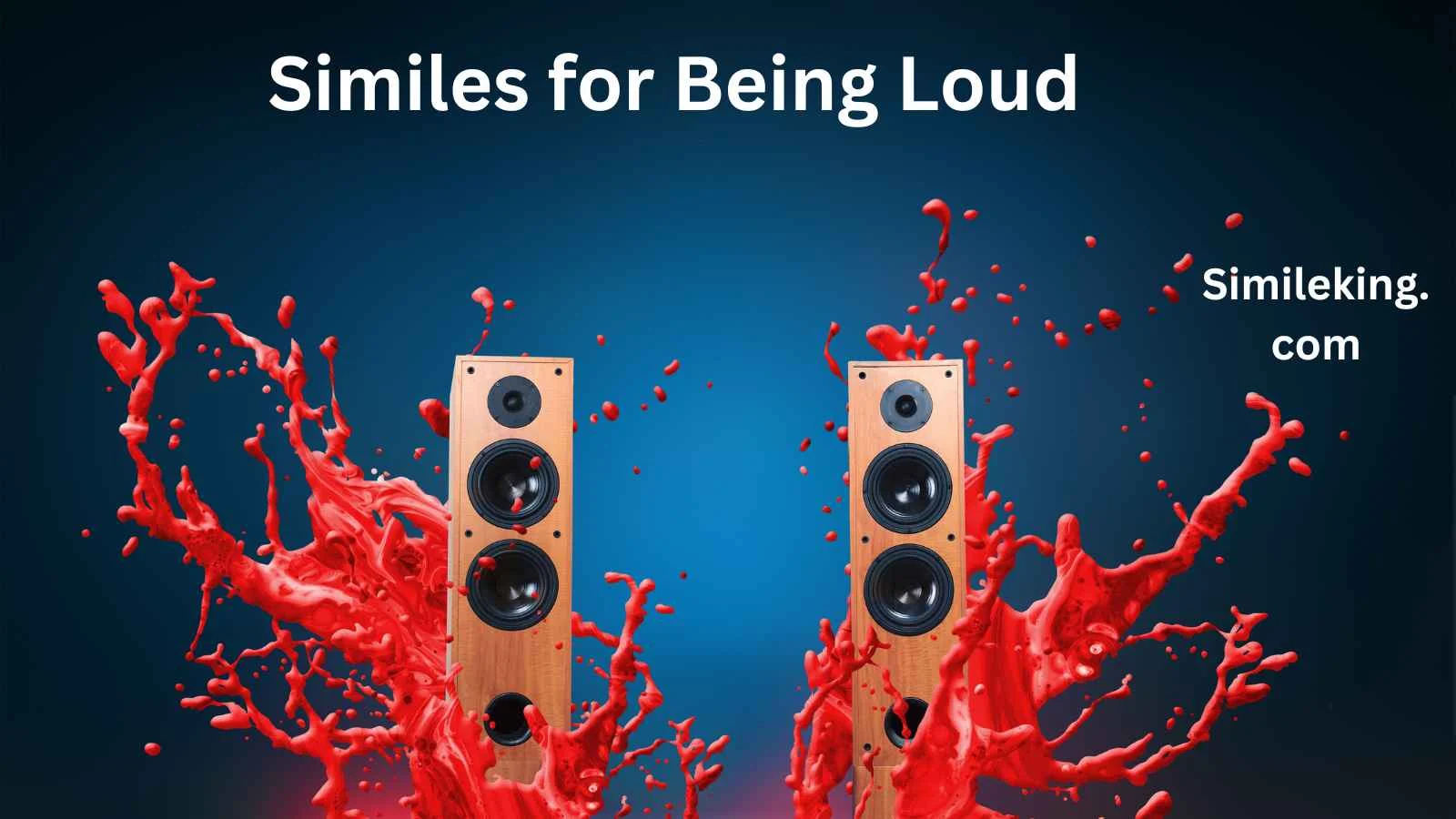 Read more about the article 15+ Similes for Being Loud: Polite, Professional, and Casual Alternatives