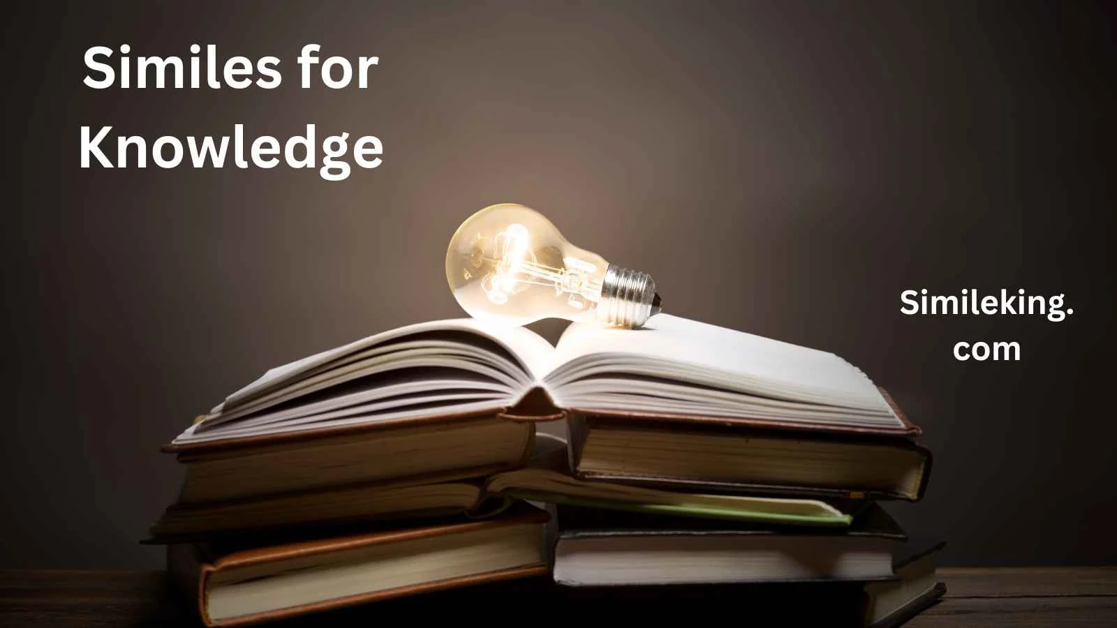 Read more about the article 20+ Similes for Knowledge: Expressing Wisdom with Style and Precision