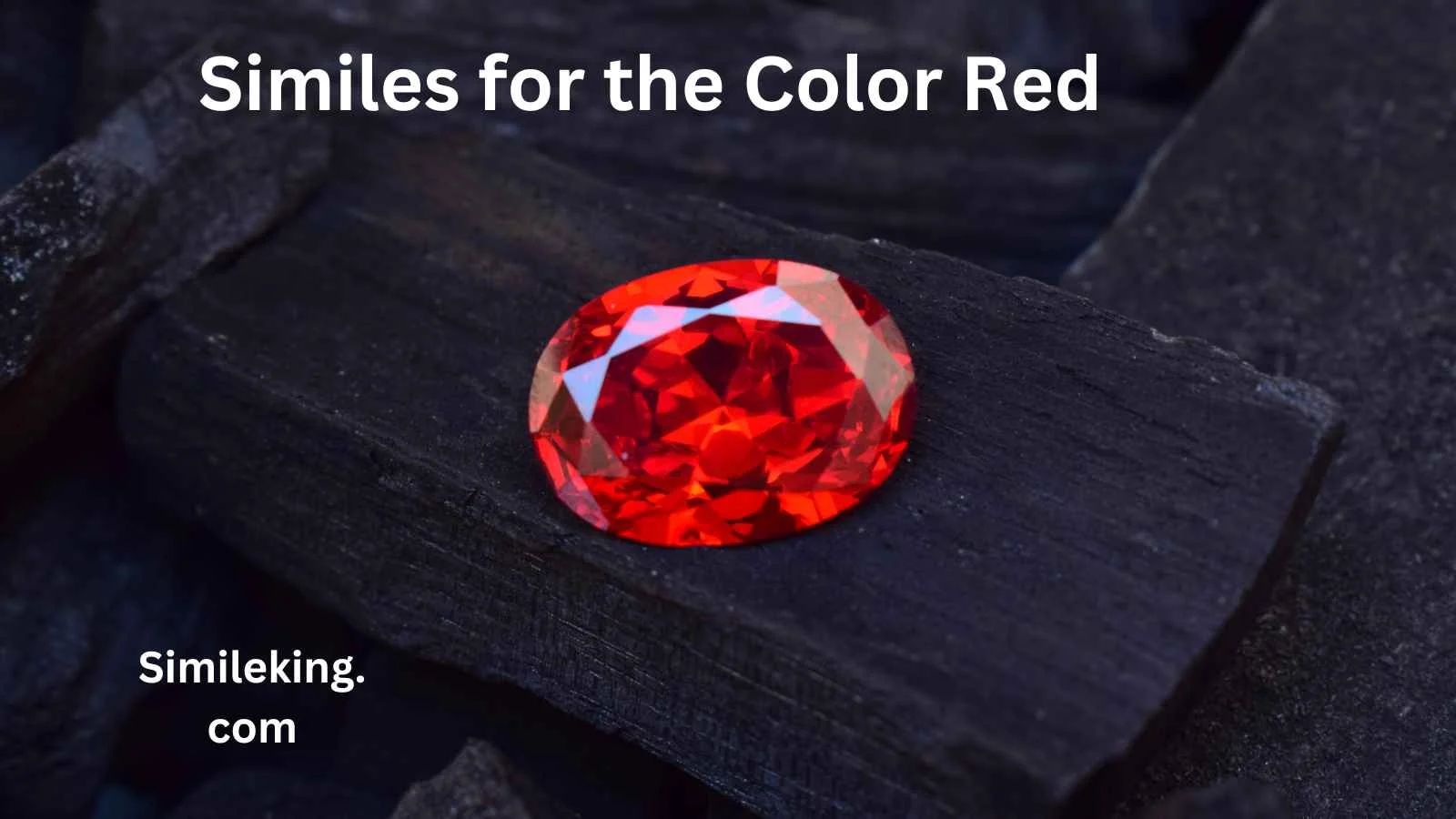 Similes for the Color Red