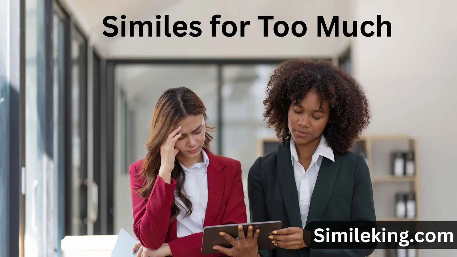Read more about the article 15+ Similes for Too Much: Polite, Professional & Casual Alternatives