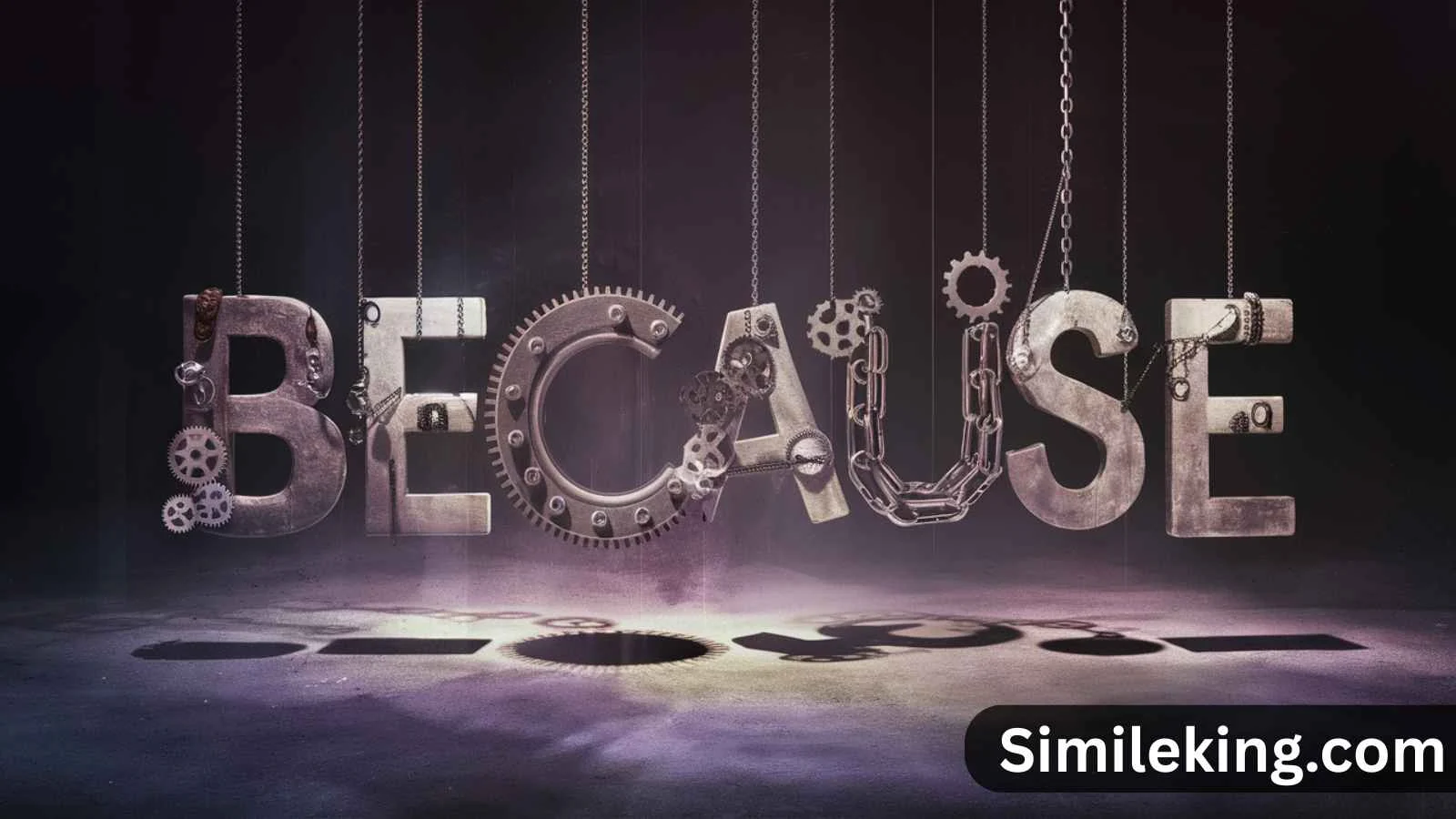 Similes in “Because