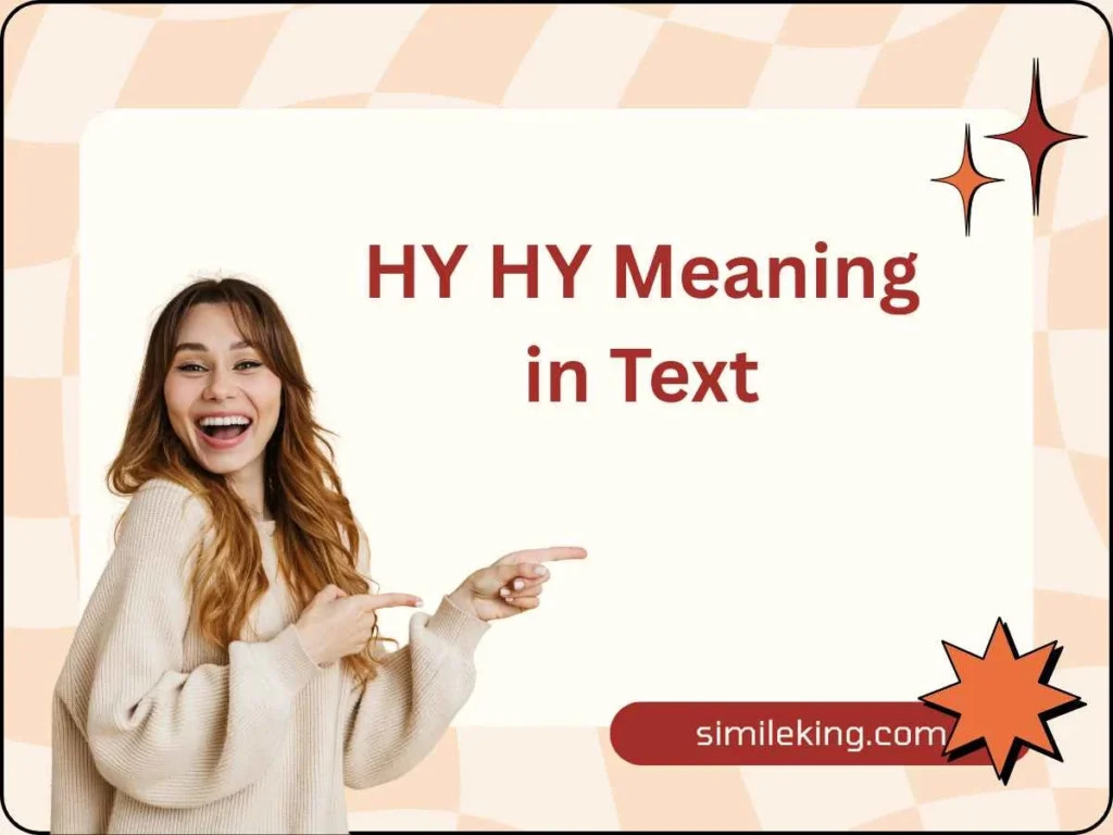 HY HY Meaning in Text