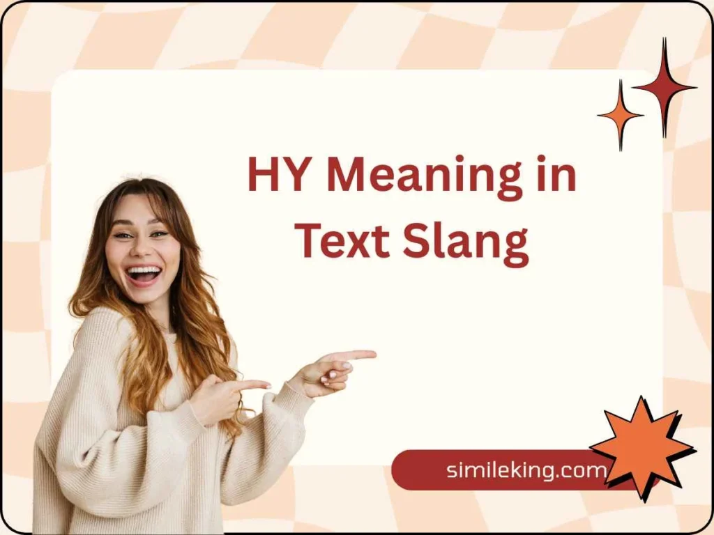HY Meaning in Text Slang