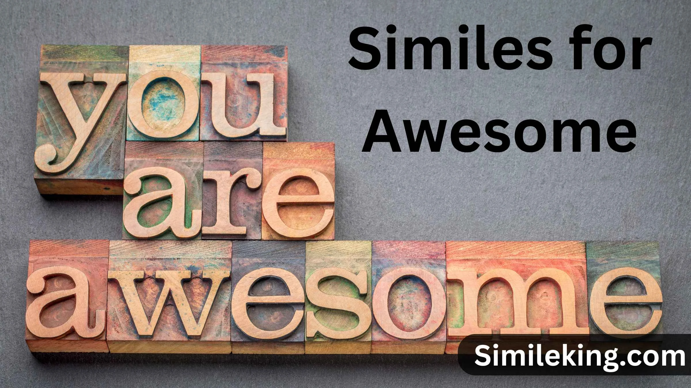 Similes for Awesome