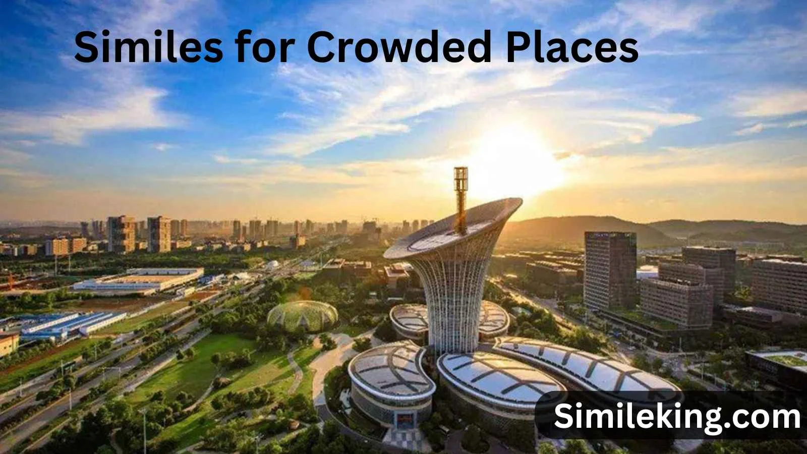 Similes for Crowded Places