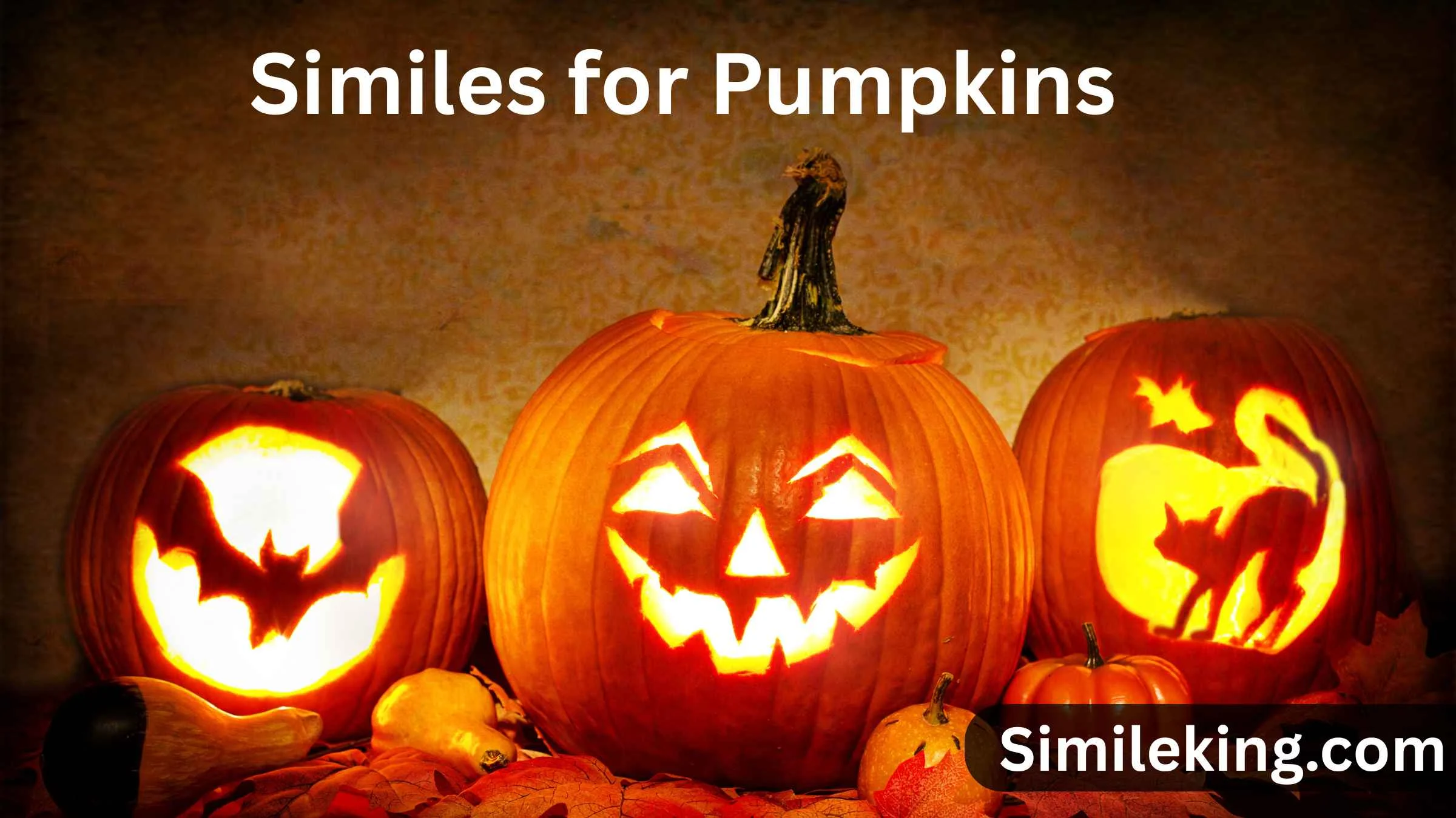 Similes for Pumpkins