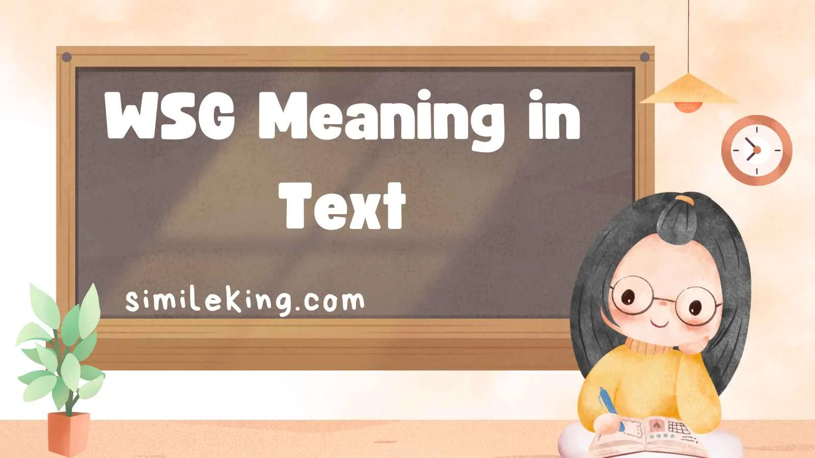 WSG Meaning in Text