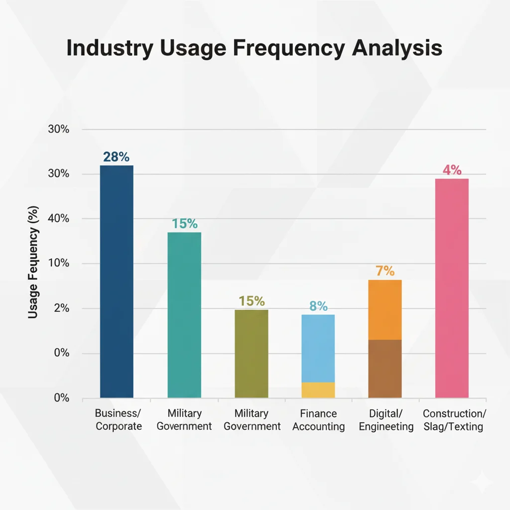 Industry Usage Frequency Analysis