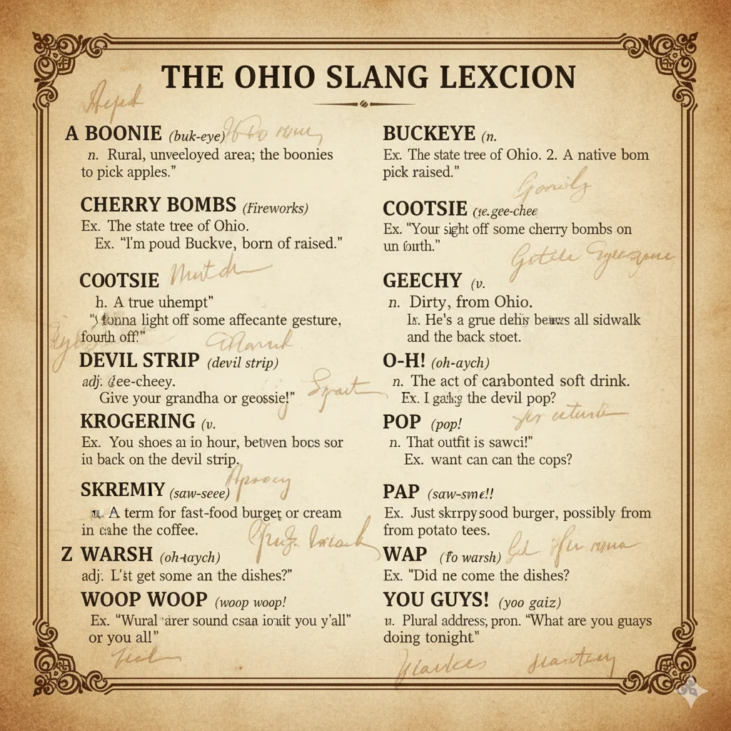 Comprehensive Ohio Slang Dictionary (25+ Terms)