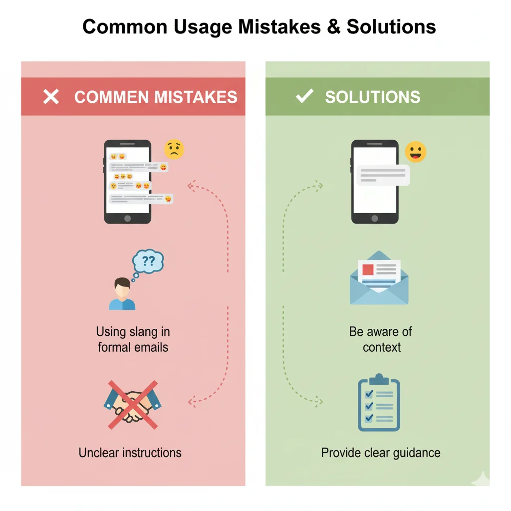 Common Usage Mistakes & Solutions