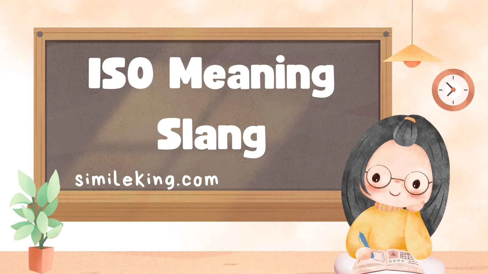 ISO Meaning Slang
