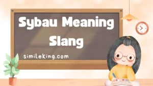 Read more about the article Sybau Meaning Slang: Definition, Usage, and Alternatives in 2025<div class="last-updated" style="font-size:14px; font-weight:bold; color:#444; background:#f5f5f5; padding:10px; border-radius:5px; margin-top:10px; margin-bottom:20px;">
                 Last updated: September 2, 2025 at 5:01 am by Charles
            </div>
