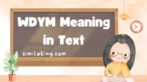 Read more about the article WDYM Meaning in Text (2025 Guide)<div class="last-updated" style="font-size:14px; font-weight:bold; color:#444; background:#f5f5f5; padding:10px; border-radius:5px; margin-top:10px; margin-bottom:20px;">
                 Last updated: September 3, 2025 at 4:33 am by Charles
            </div>